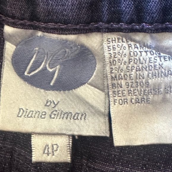 Diane Gilman (DG2) 2 pair Size 4 PETITE Pants - Picture 13 of 16